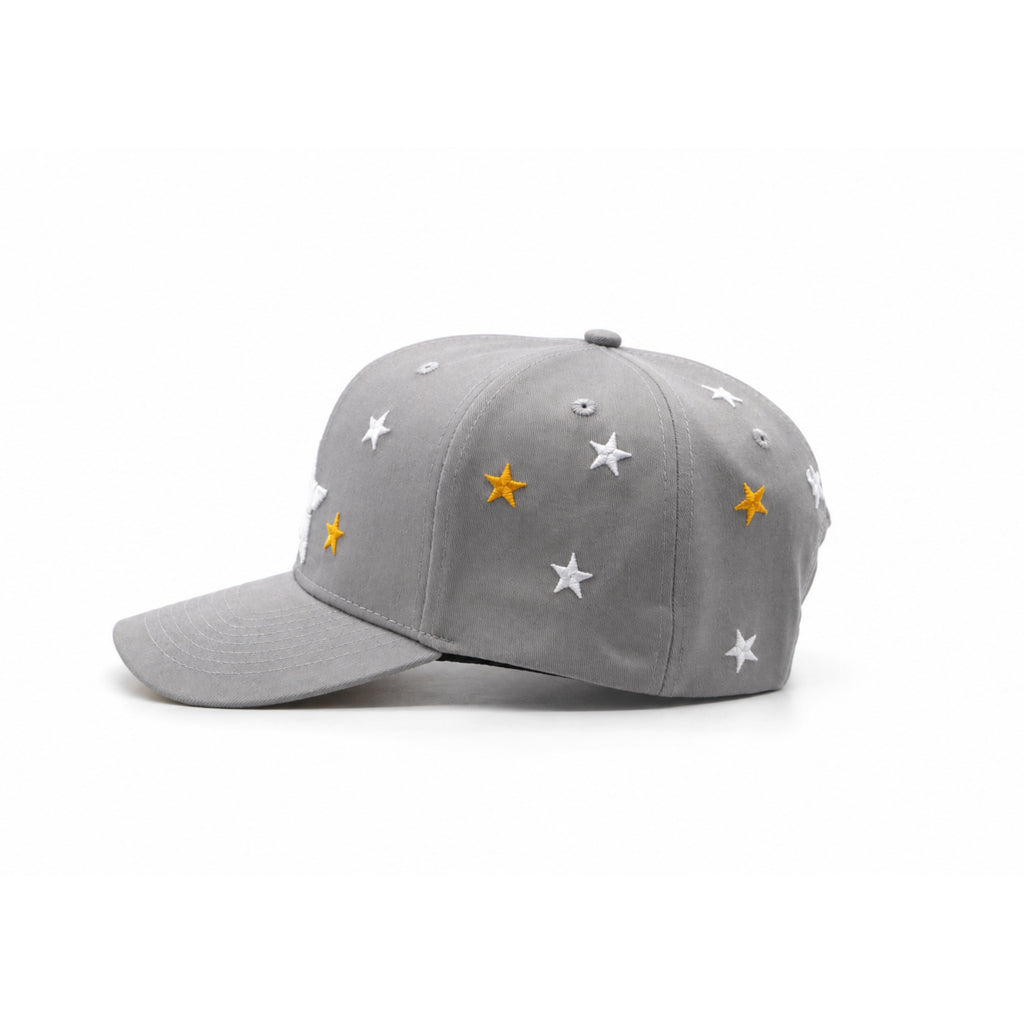 GREY STARS CAP