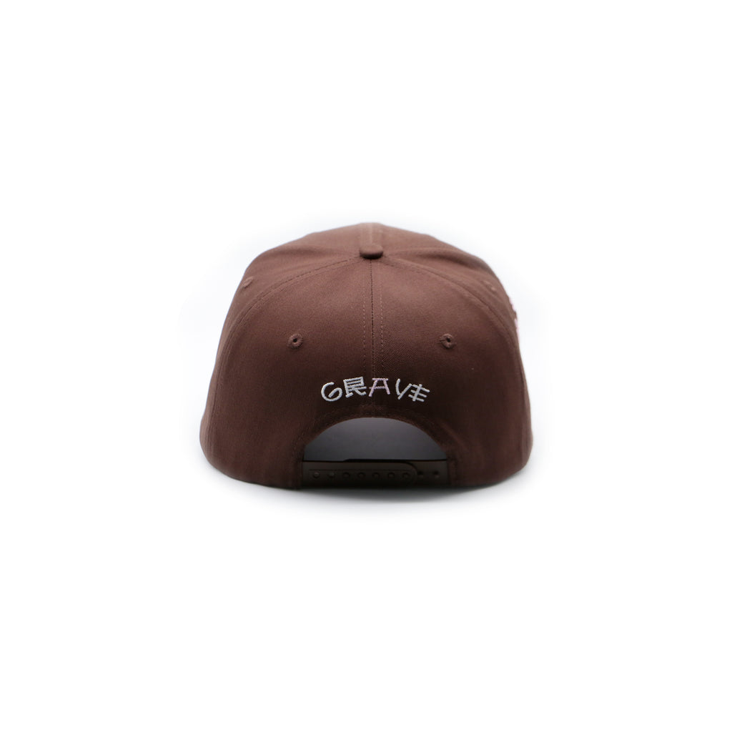 BROWN SAKURA CAP