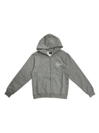 Grey Zip Hoodie
