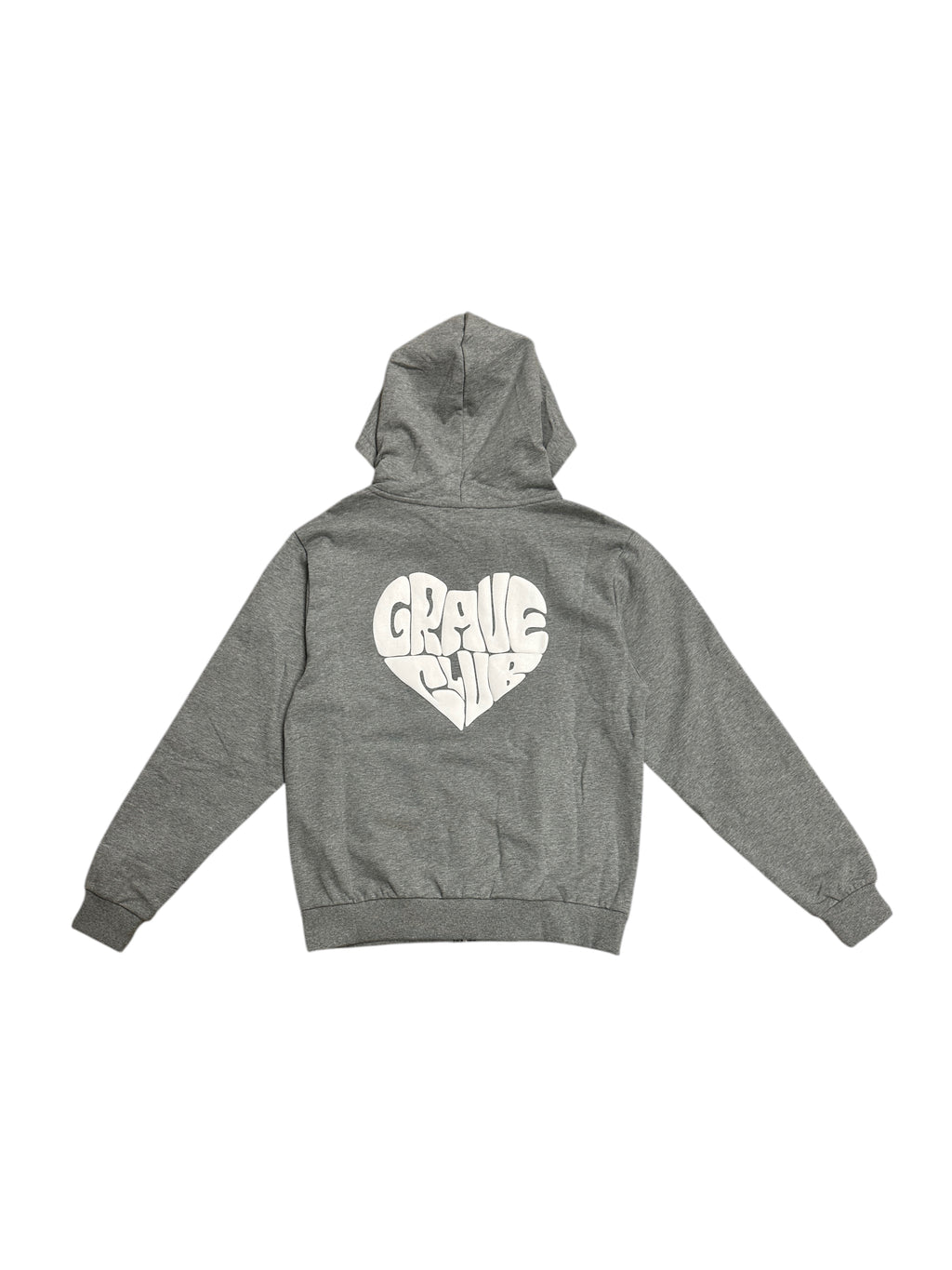 Grey Zip Hoodie
