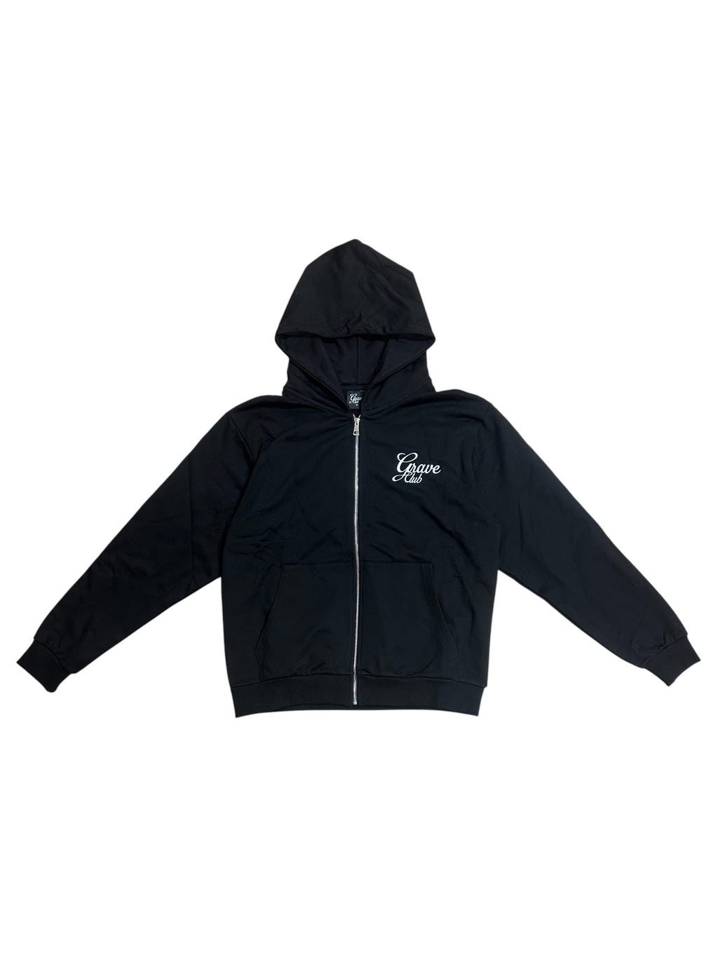 Black Zip Hoodie