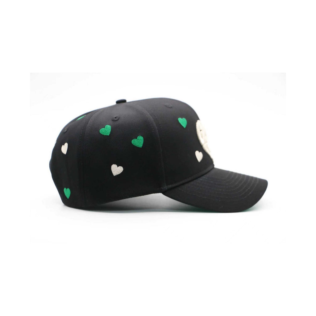 Green Hearts Cap