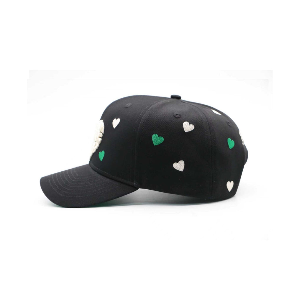 Green Hearts Cap