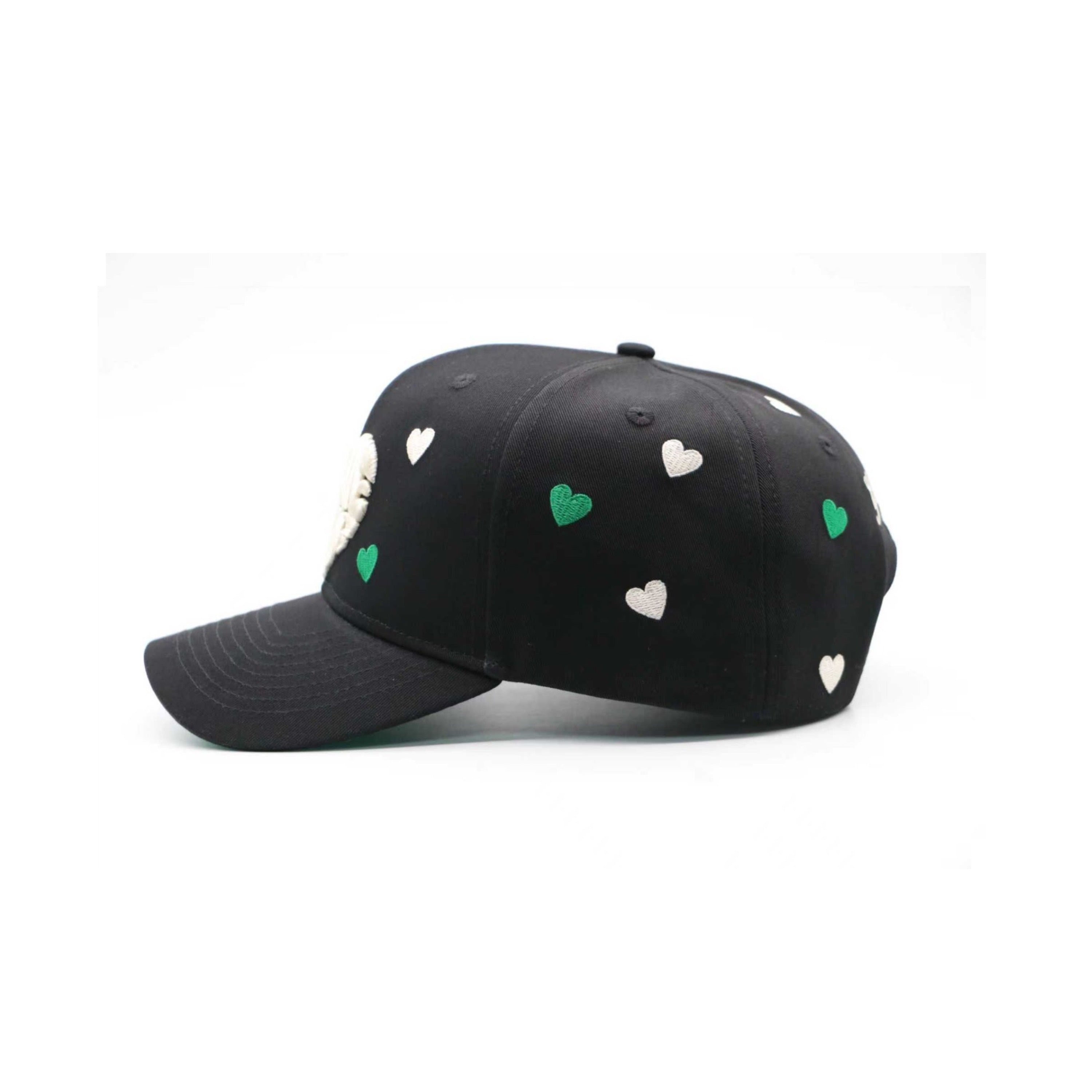 Green Hearts Cap