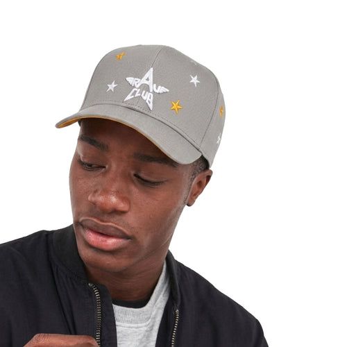 GREY STARS CAP