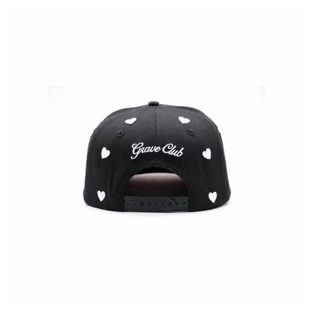 White Hearts Cap