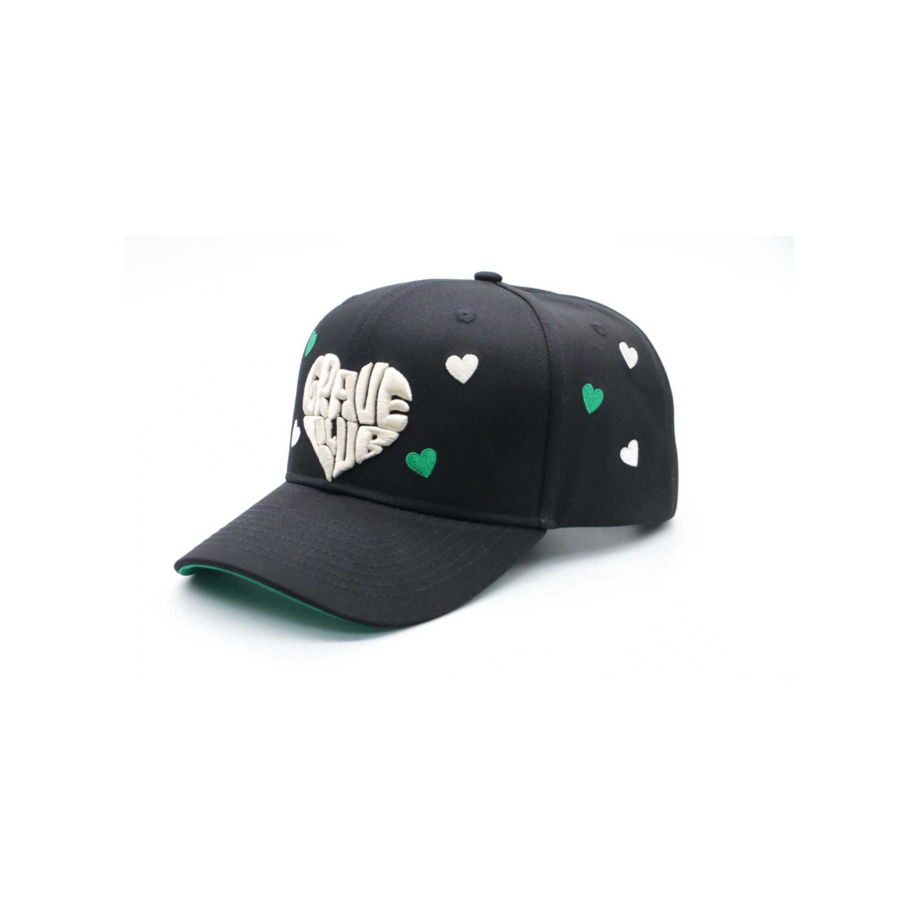 Green Hearts Cap