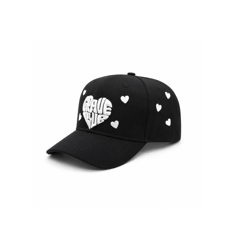 White Hearts Cap