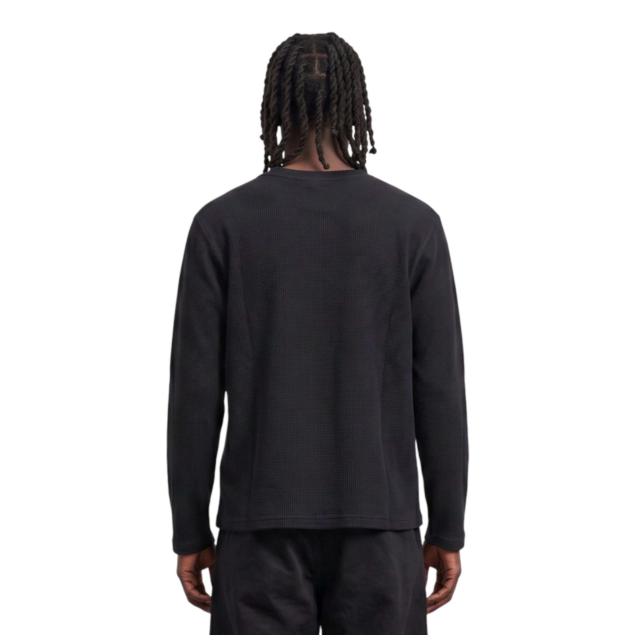 Black Waffle Shirt