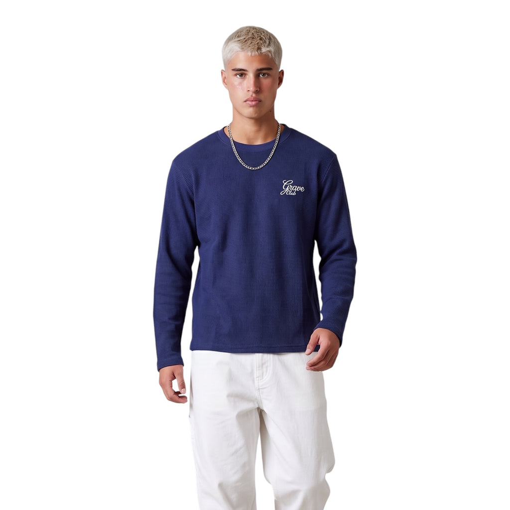 Blu Waffle Shirt