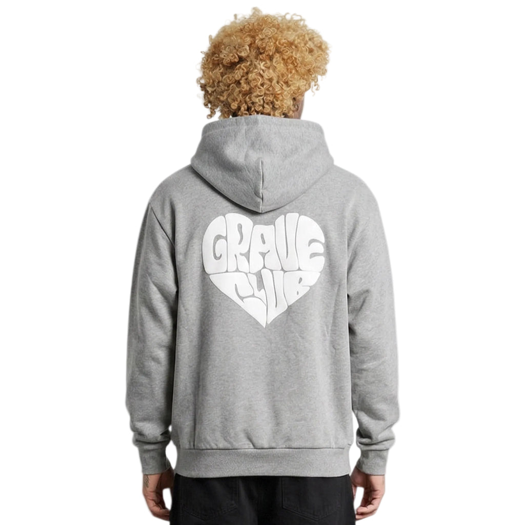 Grey Zip Hoodie